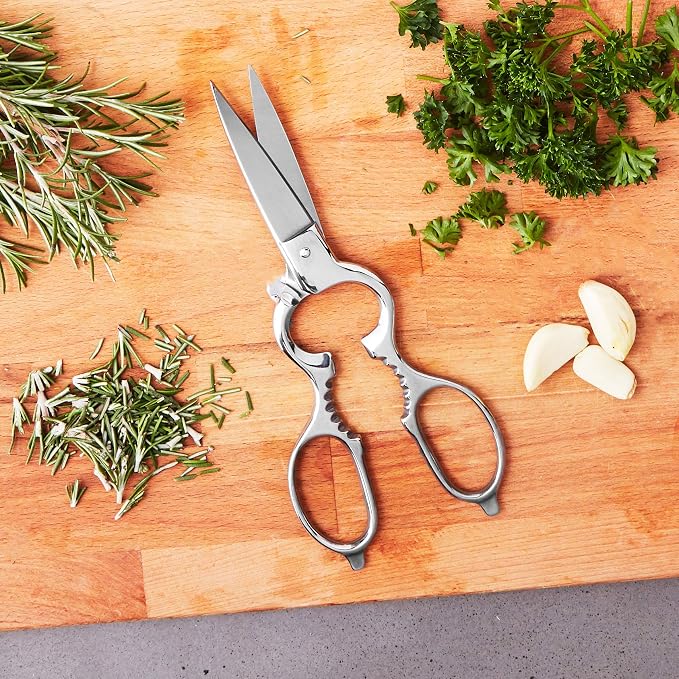 Mercer Culinary Forged Multi-Purpose Kitchen Shears, 8 Inch