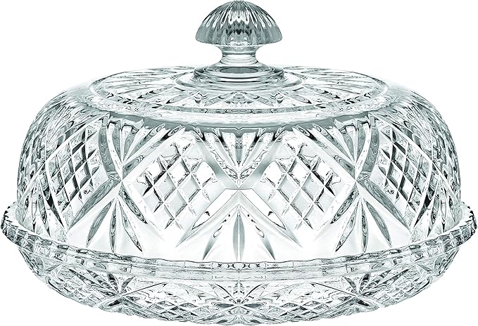 Godinger Pie Dome, Pie Plate, Pie Platter, Pie Plate with Dome, Platter Server with Dome