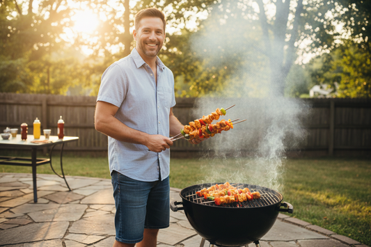 Upgrade Your BBQ Game: The Secret to Perfectly Grilled, No-Slip Kabobs