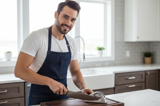 The Rolling Knife Sharpener That Made Every Cut Feel New Again