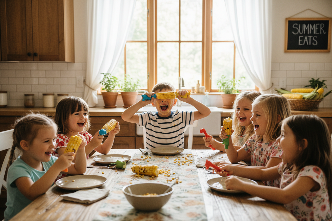 Make Summer Corn on the Cob Easier to Serve with Stainless Steel Corn Dishes and Holders