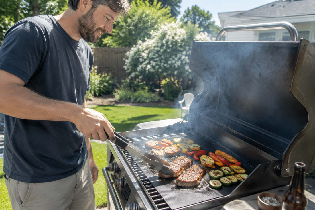 The Fireproof Grill Mat That Protects Your Deck While You Focus on the Food