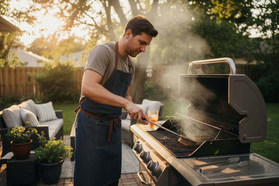 Keep Your Barbecue Clean and Food Safe with Bristle-Free Replacement Heads