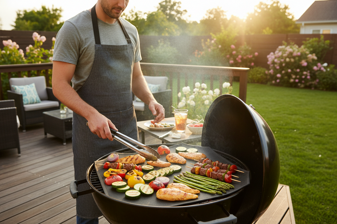 Shield Your Deck and Patio from High Heat and Sizzling Grease Spills