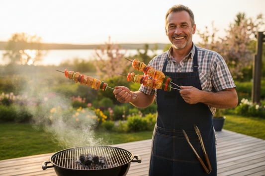The Stainless Steel Skewers That Made Grilling Easier and More Precise