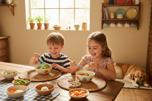 Fun and Easy Mealtime Learning: The Ultimate Training Chopsticks Set for Kids