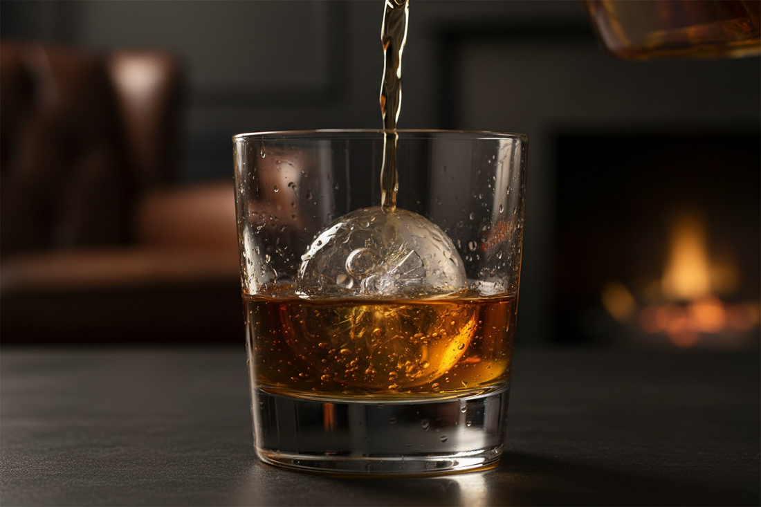 Elevate Your Home Bar with Crystal-Clear, Slow-Melting Ice Spheres