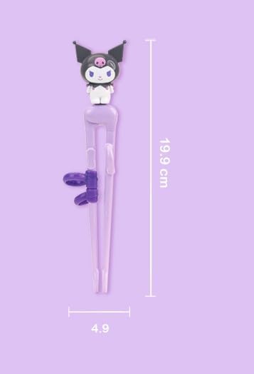 Cute Training Chopsticks For Right-Hand (Purple)