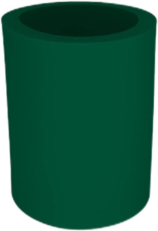 Blank Thick Foam Old School Can Cooler (6 Pack, Forest Green)