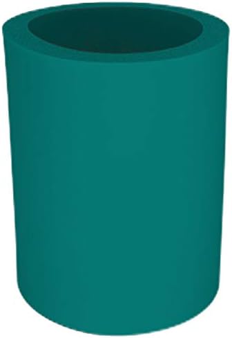 Blank Thick Foam Old School Can Cooler (12 Pack, Turquoise)