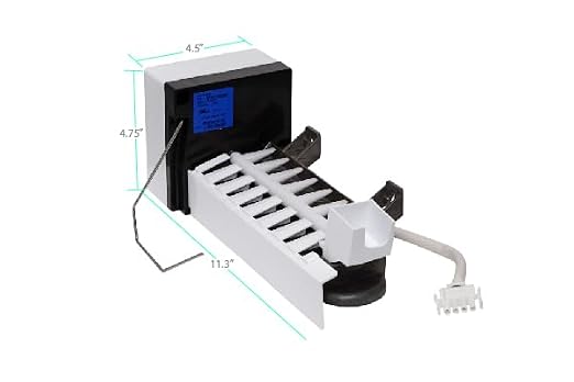 KITCHEN BASICS 101: 241798224 Ice Maker Replacement for Electrolux Frigidaire Kenmore Sears Refrigerator 241642511 241798201 241798231, 241642501, 5304445222, 5304456669