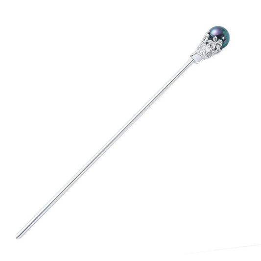 1 Pack Chinese Hair Stick for Long hair Metal Hair Pins 6" for Buns Vintage Hair Sticks for Women Daily Party