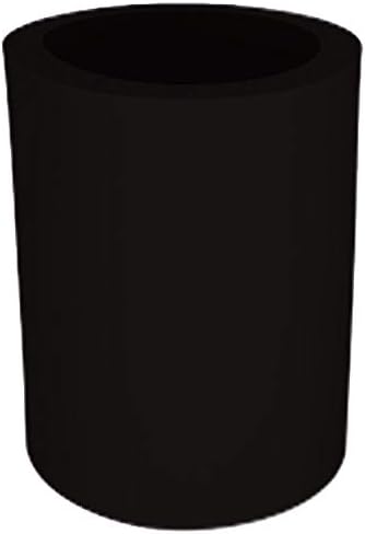 Blank Thick Foam Old School Can Cooler (12 Pack, Black)