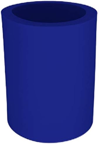 Blank Thick Foam Old School Can Cooler (6 Pack, Royal Blue)