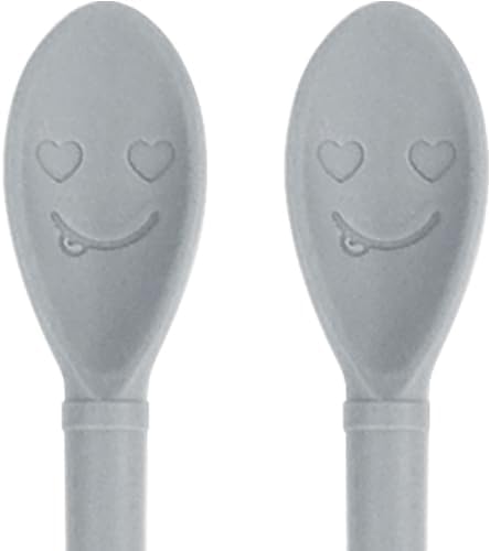 Carrotez Silicone Cooking Chopsticks, Long (12 inch) Reusable Chopsticks for Cooking, Heat Resistant, Non-Scratch, Gentle on Cookware, 1 pair - Cloud Grey