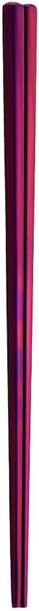 Stainless Steel Chopsticks,Reusable ,Dishwasher Safe , Easy to Use（1 pairs,purple）