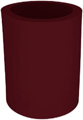 Blank Thick Foam Old School Can Cooler (12 Pack, Burgundy)