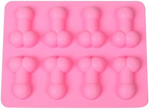 1 Pcs Funny Shape Silicone Mold for Birthday Single Party Baking Pan Handmade DIY Mousse Chocolate Fondant Soap Cake Ice Cube Mould Tool Novelty Cake Pans Set Kit H9-1