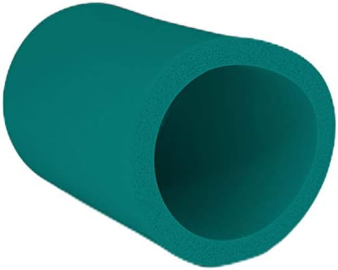 Blank Thick Foam Old School Can Cooler (6 Pack, Turquoise)