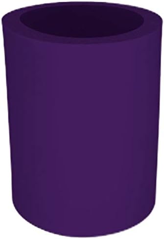 Blank Thick Foam Old School Can Cooler (6 Pack, Purple)