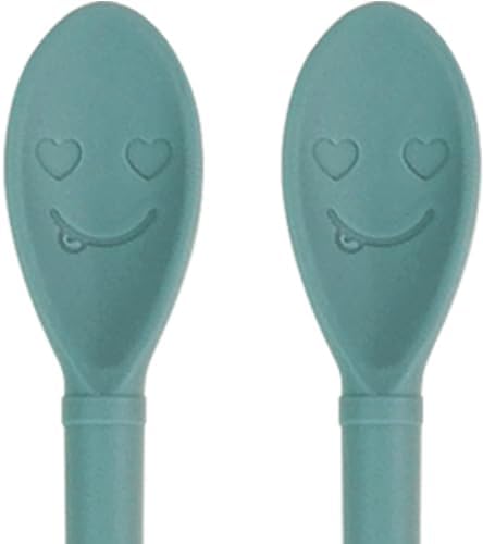 Carrotez Silicone Cooking Chopsticks, Long (12 inch) Reusable Chopsticks for Cooking, Heat Resistant, Non-Scratch, Gentle on Cookware, 1 pair - Aquamarine