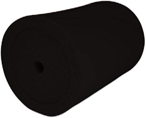 Blank Thick Foam Old School Can Cooler (6 Pack, Black)