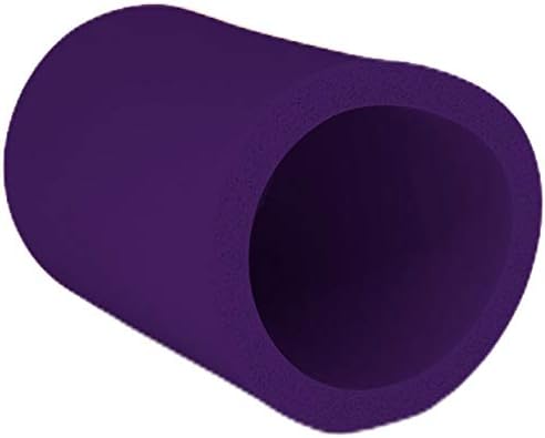 Blank Thick Foam Old School Can Cooler (2 Pack, Purple)