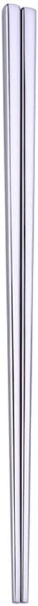 Stainless Steel Chopsticks,Reusable ,Dishwasher Safe , Easy to Use（1 pairs,silver）