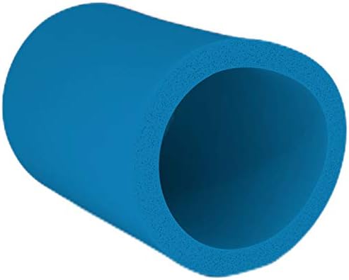 Blank Thick Foam Old School Can Cooler (Neon Blue)
