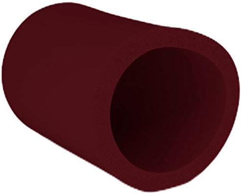 Blank Thick Foam Old School Can Cooler (2 Pack, Burgundy)