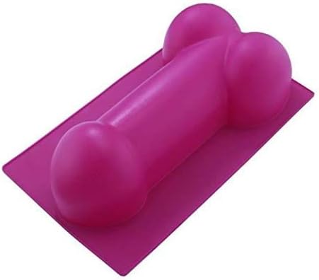 1 Pcs Funny Shape Silicone Mold for Birthday Single Party Baking Pan Handmade DIY Mousse Chocolate Fondant Soap Cake Ice Cube Mould Tool Novelty Cake Pans Set Kit H9-8