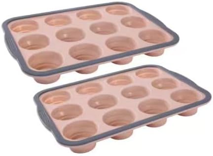 Silicone Muffin Pan (2pcs)