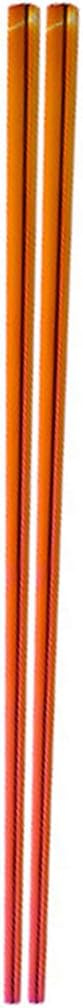 Stainless Steel Chopsticks,Reusable ,Dishwasher Safe , Easy to Use（1 pairs,Dazzling red）