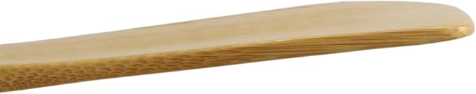Japanese Smoked Bamboo Spatula - 11.8 Inch (300mm) Susutake Wooden Kitchen Turner and Cooking Flipper, Made in Japan