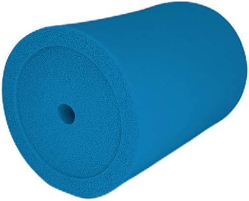 Blank Thick Foam Old School Can Cooler (4 Pack, Neon Blue)