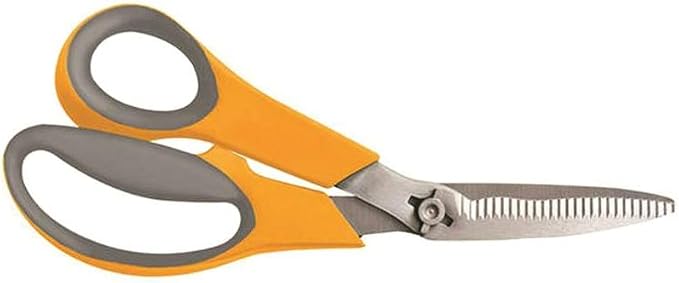 Fiskars 8In Steel Blade Vegetable Shear With Steel Handle