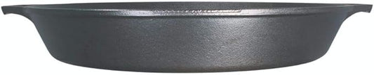 Lodge 17 Inch Pre-Seasoned Cast Iron Skillet - Dual Assist Handles - Use in the Oven, on the Stove, on the Grill, or Over a Campfire - Black