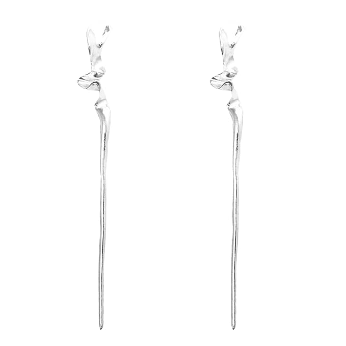 Lurrose 2 Pcs Chinese Hair Sticks Metal Hair Pins for Buns Vintage Accessories Women Styling Tools for Weddings Parties Daily Use