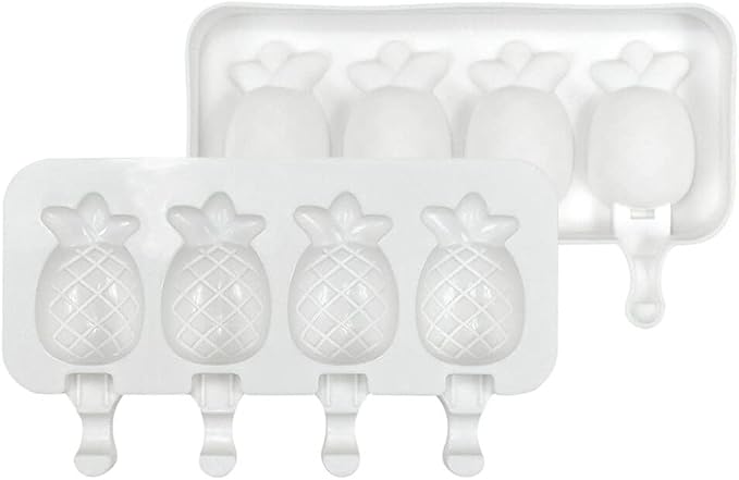 Silicone Popsicle Mould - Non-Stick, Easy Release, Soft & Smooth & Homemade Ice Cream, Cake Pop Maker, 25 Type