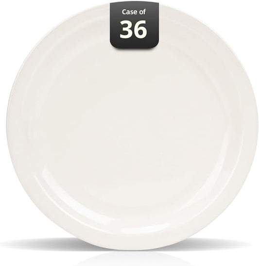 Stoneware Narrow Rim Commercial Grade Sacuer 5.5 inch, America White, Case of 36