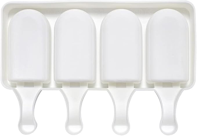 Surakey Ice Cream Silicone Mold Popsicle Silicone Mold Soft and Smooth Mould for DIY Homemade Ice-Lolly Ice Cream Ice Candy Cake Pop Maker Mold Non-Stick & Easy Release, Type 13
