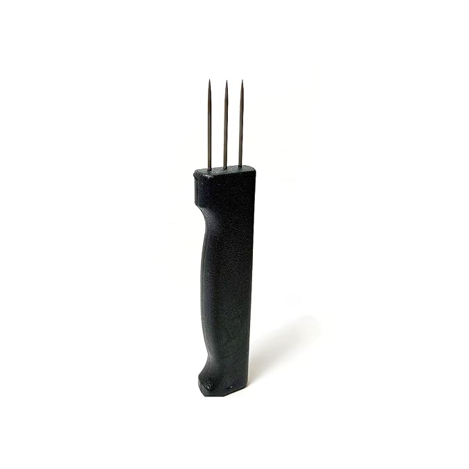 Sausage Pricker Tool - 3 Sharp Stainless Steel Prongs - 5.5 inch - The Sausage Maker