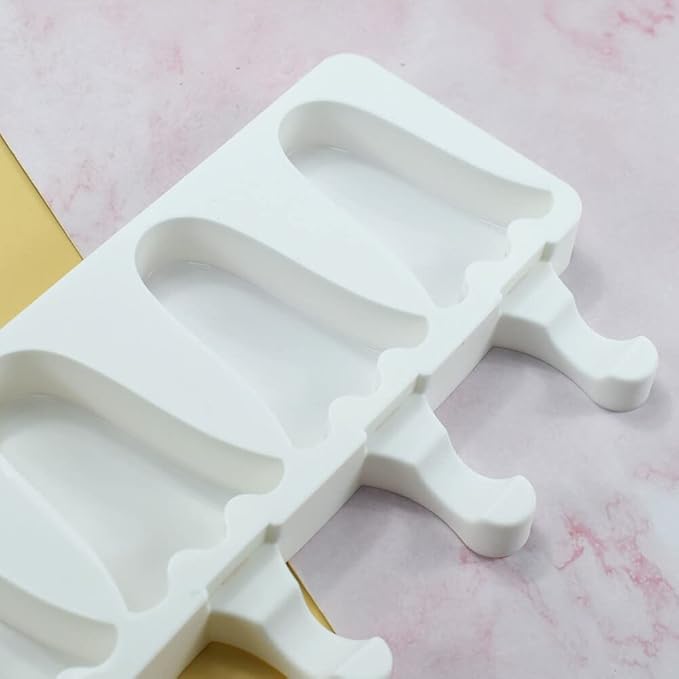 Silicone Popsicle Mold - Soft & Smooth Mould for DIY Ice Cream & Candy, Non-Stick & Easy Release, Type 20