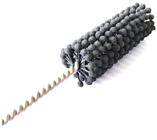TwistFlex 15/16" 240SC Cylinder Hone, 0.9375” (23.8mm) Flexible Cylinder Honing & Deburring Tool for Hole Diameters 0.875"- 0.938“, 240 Grit Silicon Carbide, Pack of 1