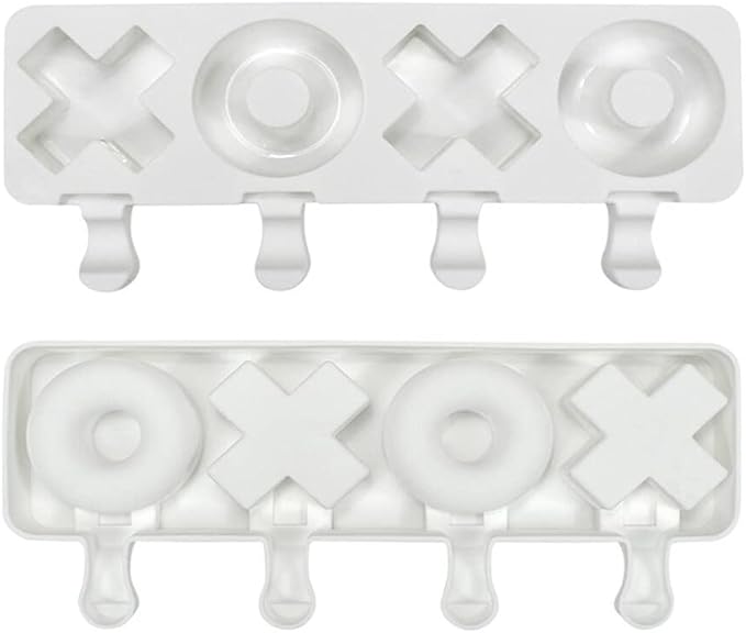 Silicone Popsicle & Ice Cream Mold - Soft & Smooth, Non-Stick & Easy Release, Type 23