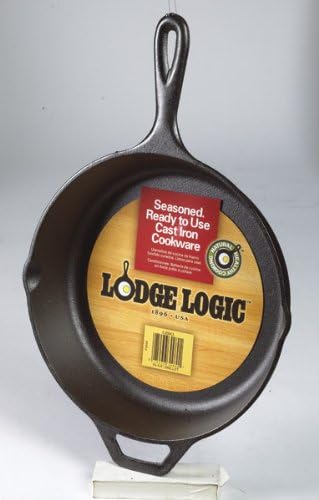 Lodge Seasoned Cast Iron Skillet - PFAS-Free, Non-Toxic Cookware - Use with an Oven, Stove, Grill, or Campfire - Naturally Non-Stick & Oven Safe - 10.25 Inches (Pack of 2)