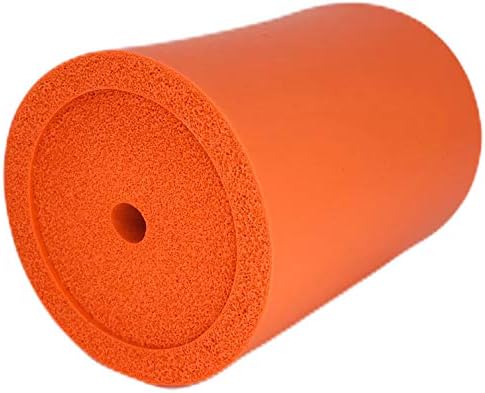 Blank Thick Foam Old School Can Cooler (2 Pack, Orange)