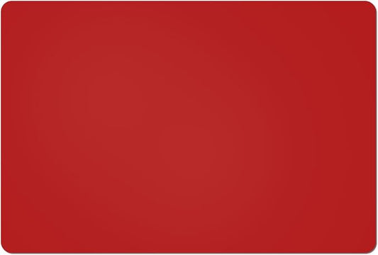 Red Silicone Mats for Kitchen Counter, 23.6" by 15.7" Multipurpose Mat, Counter Table Protector, Desk Saver Pad, Placemat Nonstick Nonskid Heat-Resistant Pad