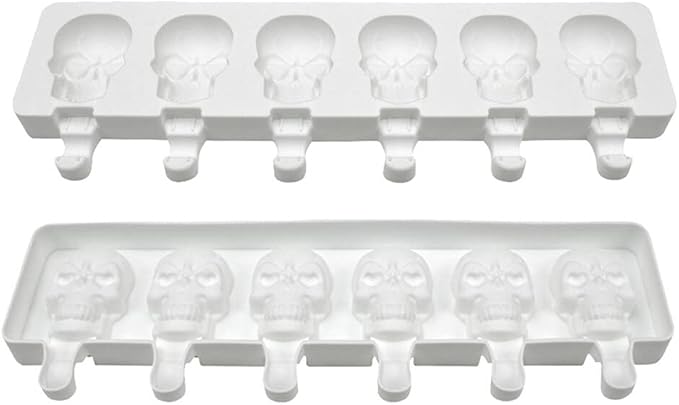 Surakey Ice Cream Popsicle Silicone Mold Silicone Mold Soft and Smooth Mould for DIY Homemade Ice-Lolly Ice Cream Ice Candy Cake Pop Maker Mold Non-Stick & Easy Release, Type 26