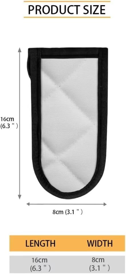 Coldinair 2PCs Watercolor Floral Hot Handle Covers Heat Resistant Cast Iron Skillet Holders,Pan Handle Sleeves Protector for Kitchen Cooking Baking